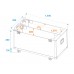 ROADINGER Flightcase 2x LCD ZL60