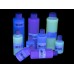 EUROLITE UV-aktive Stempelfarbe, transparent blau, 50ml