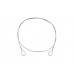 EUROLITE Stahlseil (SC) 900x3mm silber
