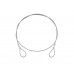 EUROLITE Stahlseil (SC) 900x4mm silber