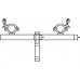 EUROLITE TAH-52 Traversenadapter mit Zapfen