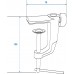 OMNITRONIC Halter Typ A für Tisch-Mikrofonarm sw