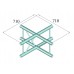 ALUTRUSS BILOCK BQ2-PAC41V 4-Weg Kreuz