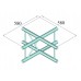 ALUTRUSS DECOLOCK DQ2-PAC41V 4-Weg Kreuz