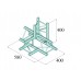 ALUTRUSS DECOLOCK DQ3-PAT42 4-Weg T-Stück \/