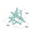 ALUTRUSS DECOLOCK DQ3-PAT42 4-Weg T-Stück \/