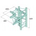 ALUTRUSS DECOLOCK DQ3-PAC45 4-Weg Ecke rechts