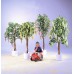 EUROPALMS Goldregenbaum, Kunstpflanze, weiß, 180cm