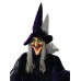 EUROPALMS Halloween Figur Hexe, animiert 175cm