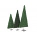 EUROPALMS Tannenbaum, flach, grün, 150cm