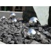 EUROPALMS Dekokugel 30cm, silber