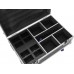 ROADINGER Flightcase 4x AKKU IP UP-4 Plus HCL Spot WDMX mit Ladefunktion