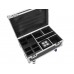 ROADINGER Flightcase 4x AKKU IP UP-4 Plus HCL Spot WDMX mit Ladefunktion