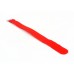 GAFER.PL Kabelbinder Klettverschluss 25x400mm 5er Pack rot