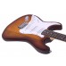 DIMAVERY ST-203 E-Gitarre LH, sunburst