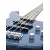 DIMAVERY SB-321 E-Bass, blau glänzend