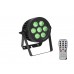 EUROLITE Set LED IP PAR 7x9W SCL Spot + 2x Diffusorscheibe (15x60° und 40°)