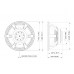 LAVOCE SAF184.50 18 Zoll  Subwoofer, Ferrit, Alukorb