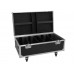 EUROLITE Set 4x Multiflood Pro IP SMD RGBW Strobe/Wash + Case