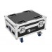 ROADINGER Flightcase 4x AKKU IP UP-4 QuickDMX mit Ladefunktion