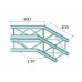 ALUTRUSS DECOLOCK DQ4-SPAC23 2-Weg Ecke 135° sw