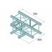 ALUTRUSS DECOLOCK DQ4-SPAT35 3-Weg T-Stück 90° sw