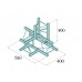 ALUTRUSS DECOLOCK DQ3-SPAT42 4-Weg T-Stück \/ sw