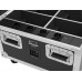 ROADINGER Flightcase 4x AKKU IP PAR 7 QCL WDMX mit Ladefunktion