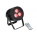 EUROLITE Set 4x LED IP PAR 3x8W QCL Spot + Case