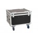 ROADINGER Flightcase 4x LED IP PAR 7x8W QCL/7x9W SCL mit Rollen