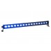 EUROLITE Set 12x LED IP T-Bar 16 QCL Leiste + Case mit Rollen