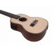 DIMAVERY UK-800 Concert Ukulele, Fichte massiv