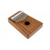 DIMAVERY KL-2 Kalimba,10 C, mahagoni