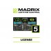 EUROLITE Set 5x LED PT-100/32 Pixel DMX Tube + Madrix Software