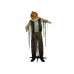 EUROPALMS Halloween Figur Kürbismann, animiert, 170cm