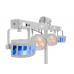 EUROLITE Set LED KLS Laser Bar FX-Lichtset weiß + BPS-3 Boxenhochständer weiß