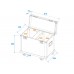 ROADINGER Flightcase 2x TMH-W400 mit Rollen