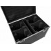 ROADINGER Flightcase 4x TMH-W400 mit Rollen