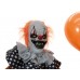 EUROPALMS Halloween Figur Clown mit Luftballon, animiert, 166cm