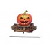 EUROPALMS Halloween Bodenstecker Kürbis  Zoll KEEP OUT Zoll , 50cm