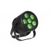 EUROLITE Set 16x LED Silent Par 6 QCL Floor sw + Case