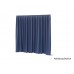 Wentex Pipes & Drapes Vorhang Molton, 3x3m, 300g/m², blau
