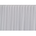 Wentex Pipes & Drapes Vorhang Satin, weiß, 3x3m,165g/m²