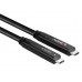 Lindy 43393 Hybrid Video USB-C 3.2 Kabel, 8m