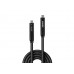 Lindy 43333 Hybrid Video USB C Kabel, 10m
