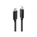 Lindy 41557 Thunderbolt 3 Kabel, 2m