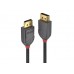 Lindy 36480 DisplayPort-Kabel, 0.5m, 8K, Anthra Line
