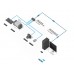 Lindy 43381 USB 3.2 Aktiv Verlängerungskabel, 8m