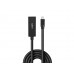 Lindy 43364 USB 3.2 Aktiv Verlängerungskabel, 5m, 10Gbit/s, USB-C Male / USB-C Female