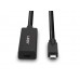 Lindy 43364 USB 3.2 Aktiv Verlängerungskabel, 5m, 10Gbit/s, USB-C Male / USB-C Female